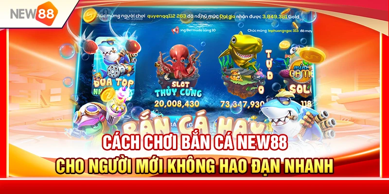 Cách Chơi Bắn Cá NEW88 Cho Người Mới Không Hao Đạn Nhanh 1 Cách Chơi Bắn Cá NEW88 Cho Người Mới Không Hao Đạn Nhanh