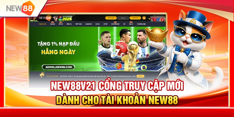 NEW88V21 – Cổng Truy Cập Mới Dành Cho Tài Khoản NEW88 1 NEW88V21 – Cổng Truy Cập Mới Dành Cho Tài Khoản NEW88
