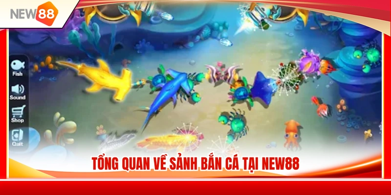 Cách Chơi Bắn Cá NEW88 Cho Người Mới Không Hao Đạn Nhanh 2 Điểm nổi bật của sảnh bắn cá NEW 88