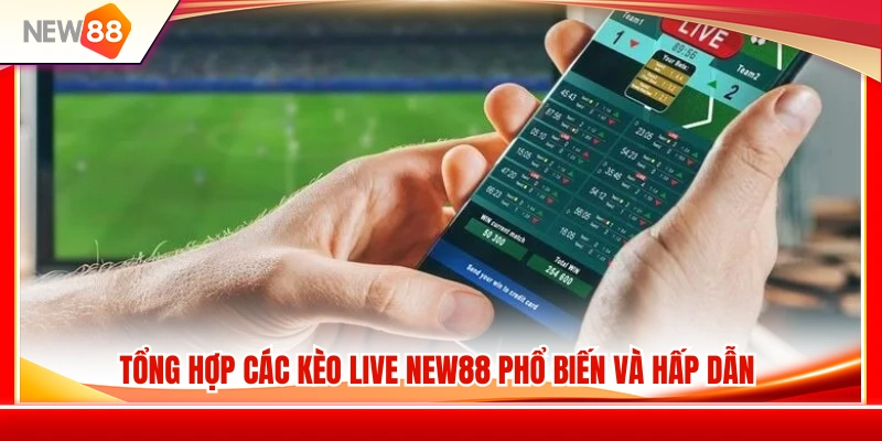 Danh sách các loại kèo Live được ưa chuộng 