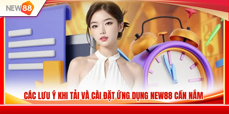 Tải App NEW88 3 Lưu ý quan trọng cần biết trước khi cài đặt app NEW 88